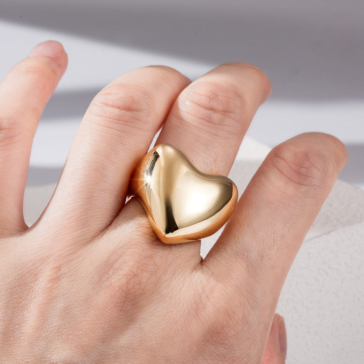 Bubble Heart Ring