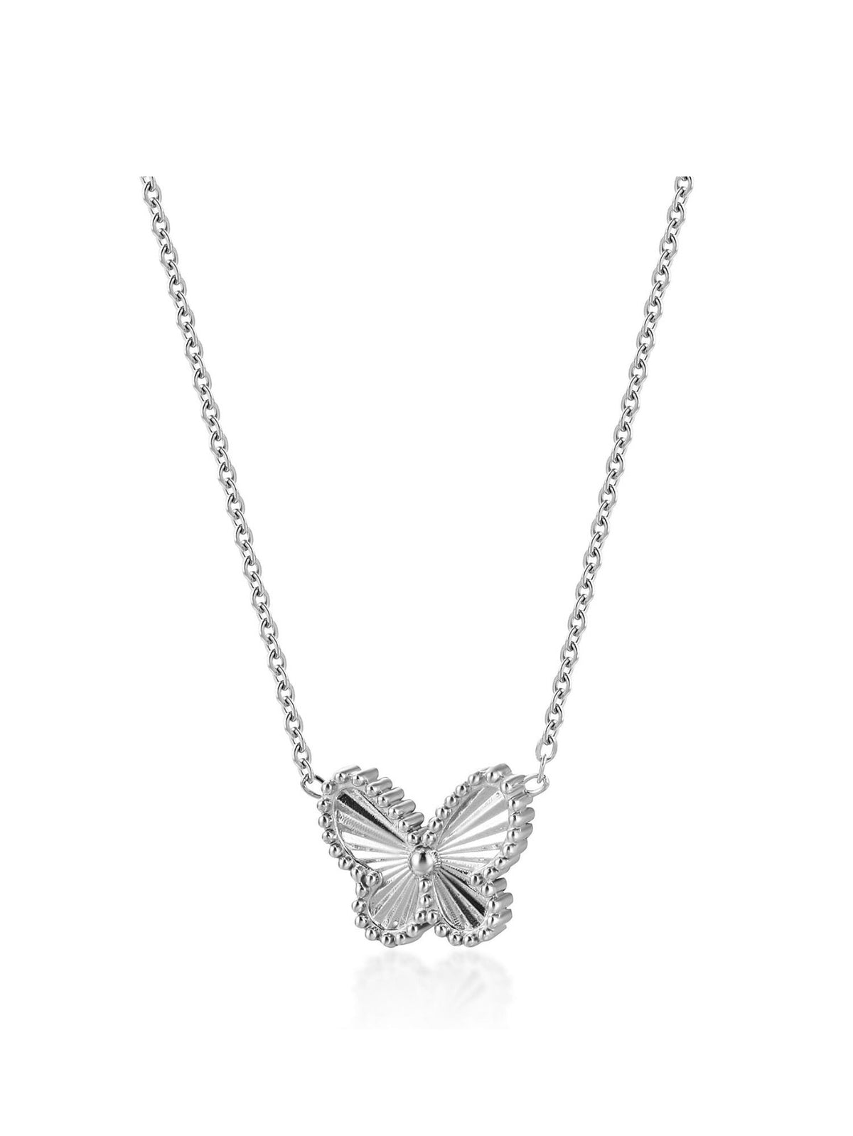 Fluted Mariposa Necklace