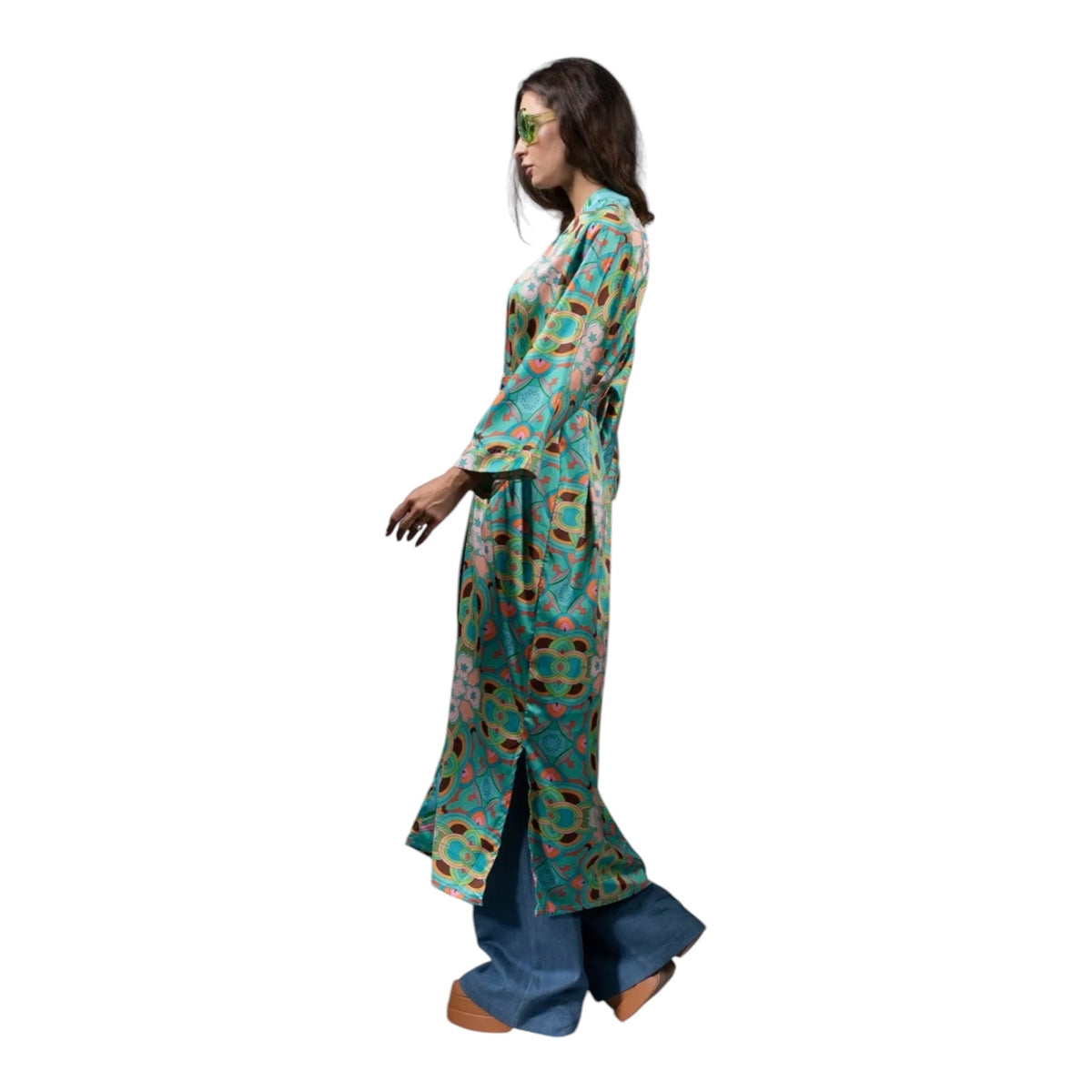 Starry Teal Robe/Kimono