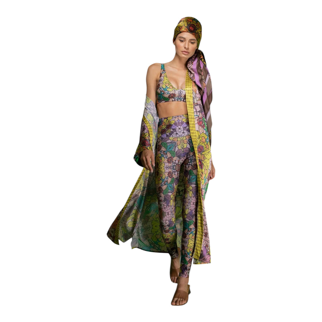 Silk Garden Robe/Kimono