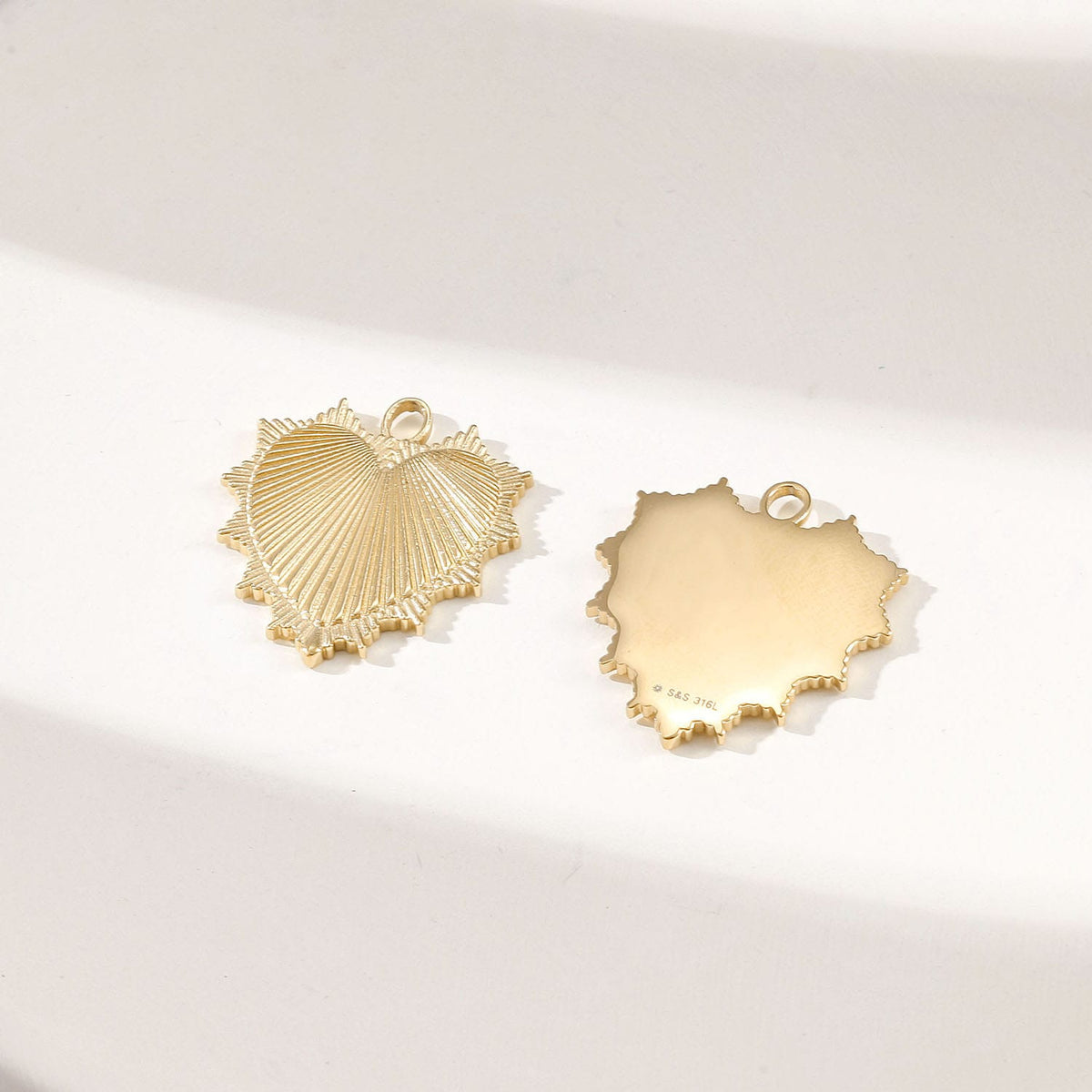 Soleil Heart Medallion