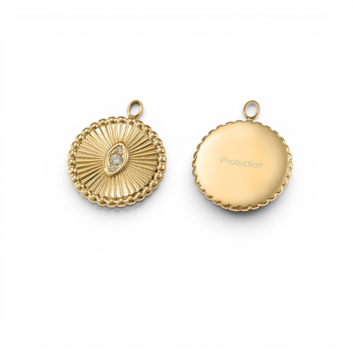 Fluted Eye Medallion